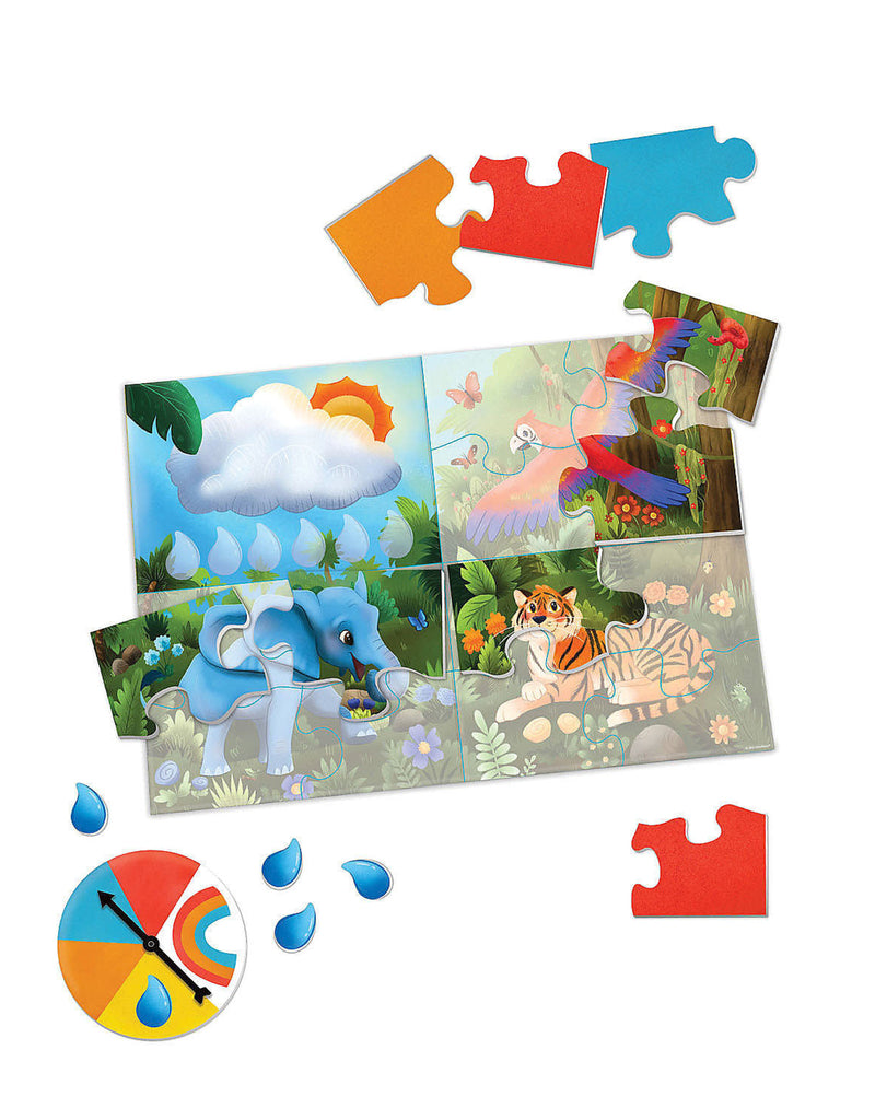 Peaceable Kingdom Game Raindrop Forest