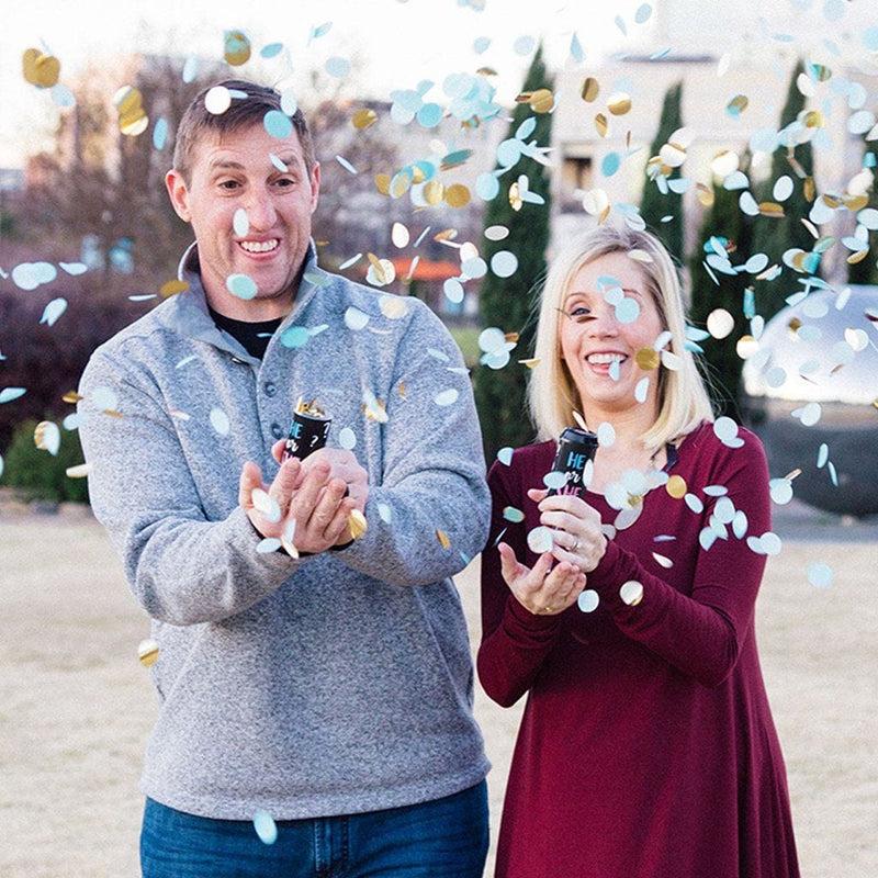 Pearhead | Gender Reveal Confetti Poppers