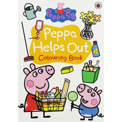 Peppa Pig | Peppa Helps Out Colouring Book