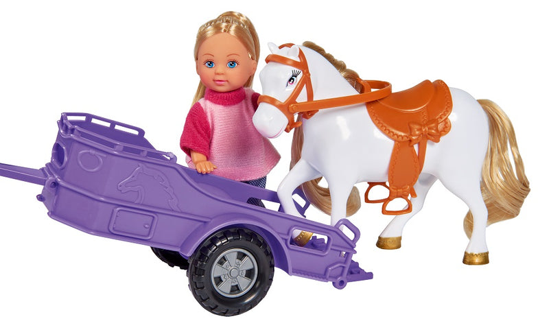 Evi Doll Horse Trailer