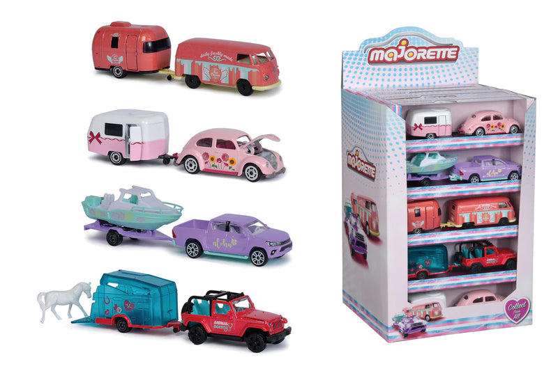 Majorette | Pink Driverz Trailers