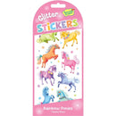 Peaceable Kingdom Glitter & Foil Stickers Ponies