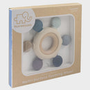 Living Textiles Multi-Surface Teething Wheel - Steel Blue