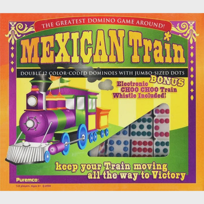 Puremco Mexican Train Dominoes Set