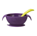 B.box | Silicon Bowl & Spoon - Asstd Colours