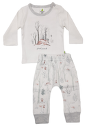 Imababy | Top & Harem Pant Set-Woodland
