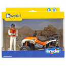 Bruder | Quad Bike with Rider