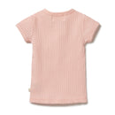 Wilson & Frenchy | Rib Top-Blush $34.99