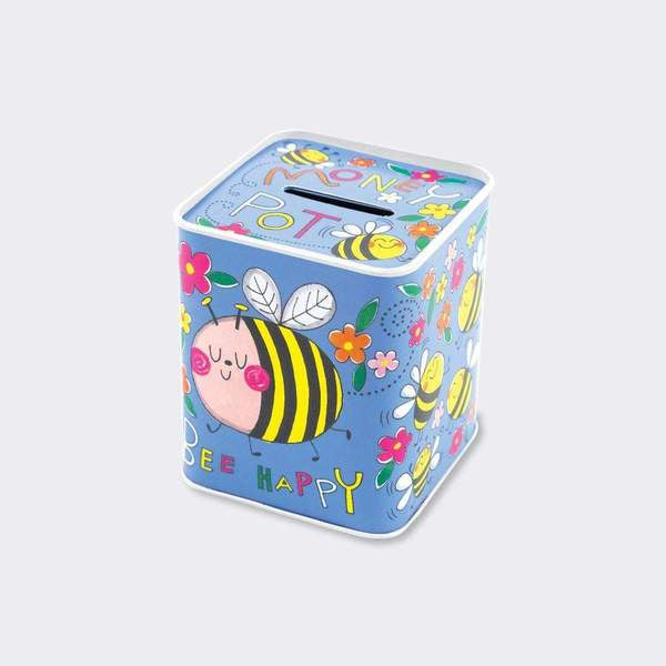 Rachel Ellen | MONEY Tin– BEE HAPPY SAVINGS