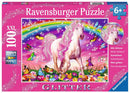 Ravensburger - Horse Dream Puzzle GLITTER 100 pieces