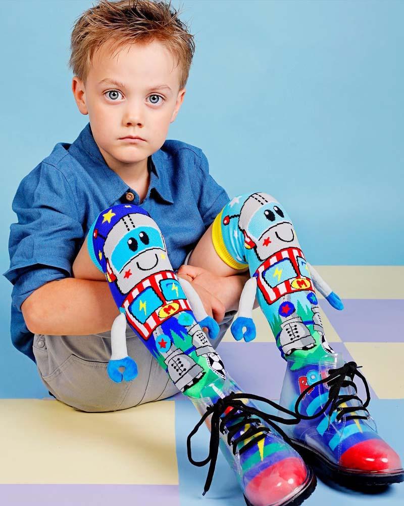 MadMia| Robot Socks Toddler