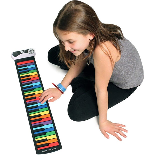 Rock And Roll It - Flexible Roll-Up Rainbow Piano