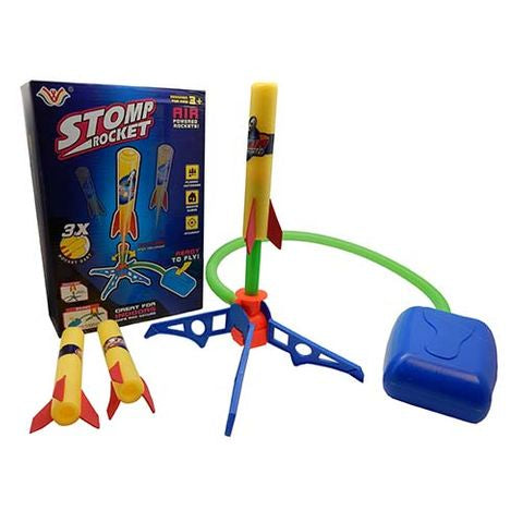 Flying Air-Powered Stomp Rocket