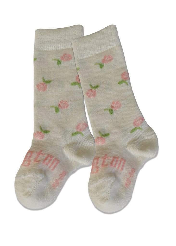 Lamington | Merino Wool Knee High Socks | Baby -Rosie