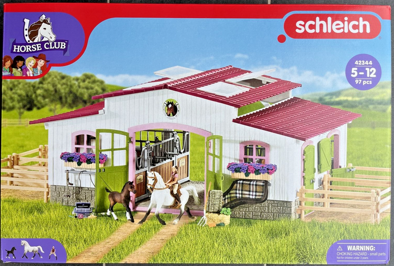 Schleich Horse Club | Riding Centre with Rider, Horses & Accessories  RRP $439.99  SPECIAL