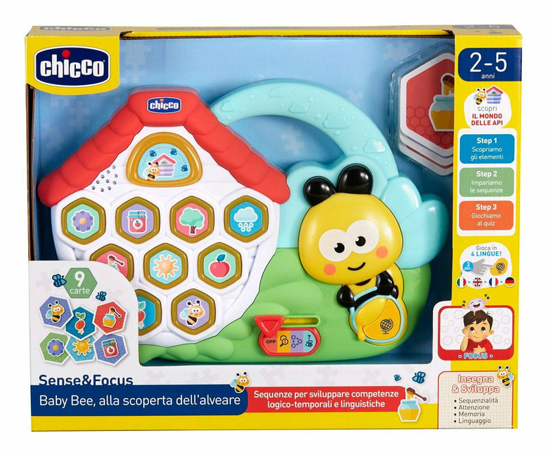 CHICCO Sense & Focus Baby Bee Discovering the Hive - Electronic game for child