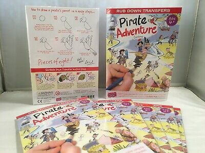 Pirate Adventure Transfers by Scribble Down