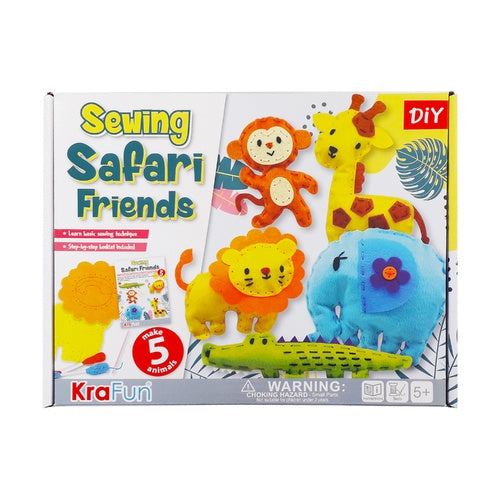 Sewing Safari Friends DIY Kit