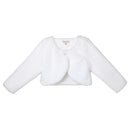 Designer Kidz | Sarah Faux Fur Jacket - Ivory