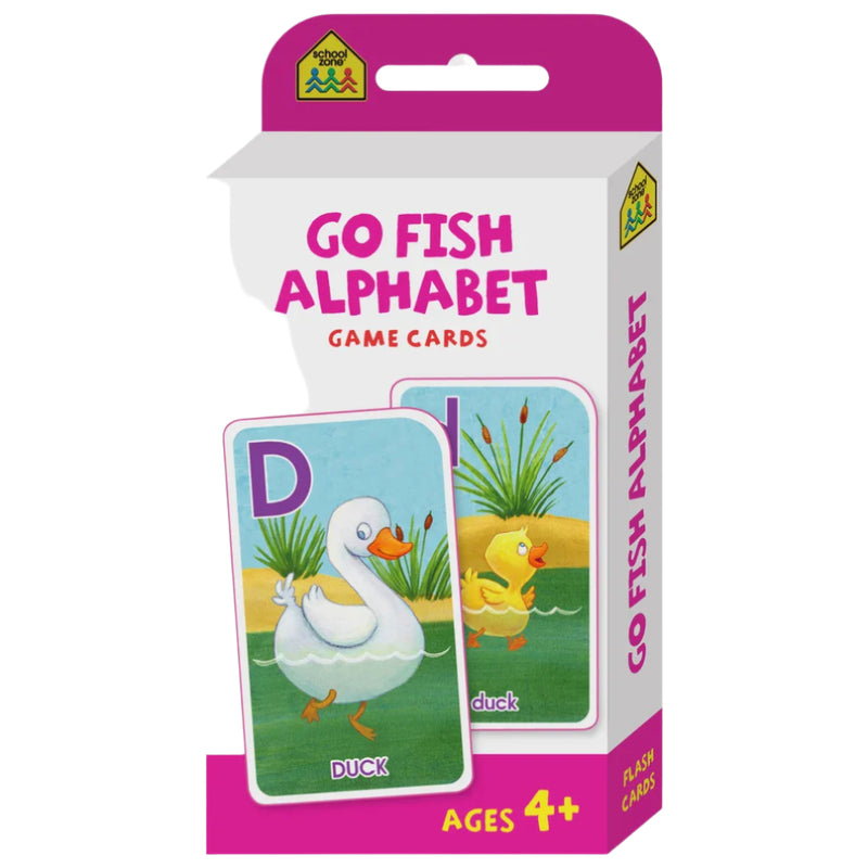 School Zone | Go Fish Alphabet Game Cards