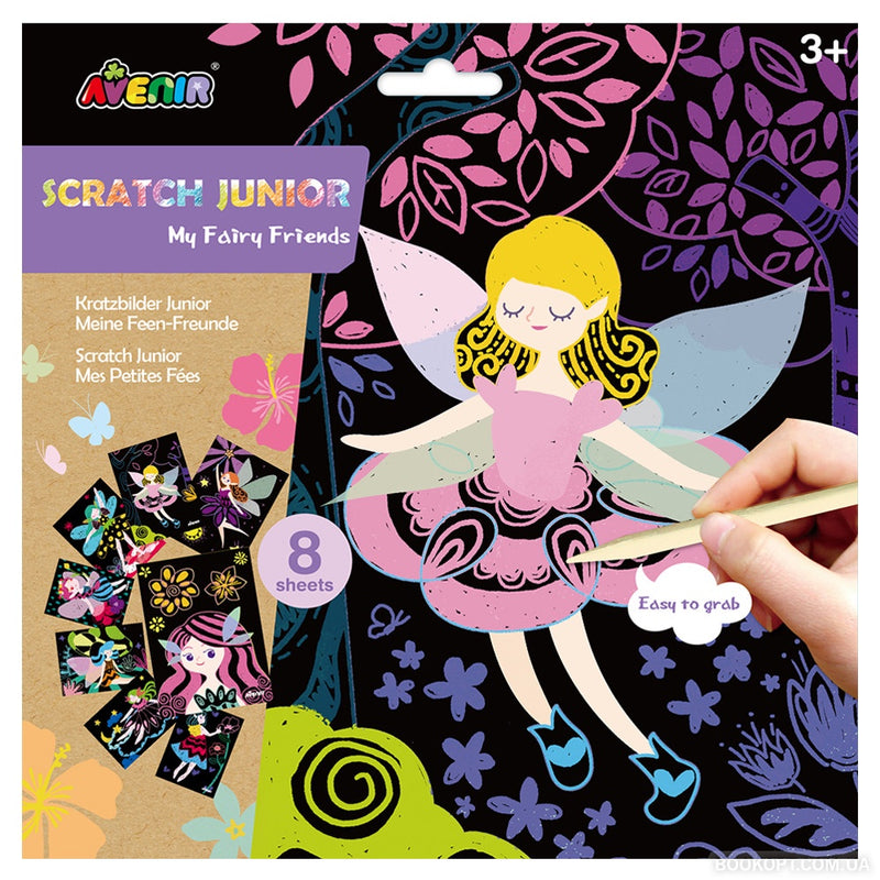 Avenir | Scratch Art Junior - Fairy Friends