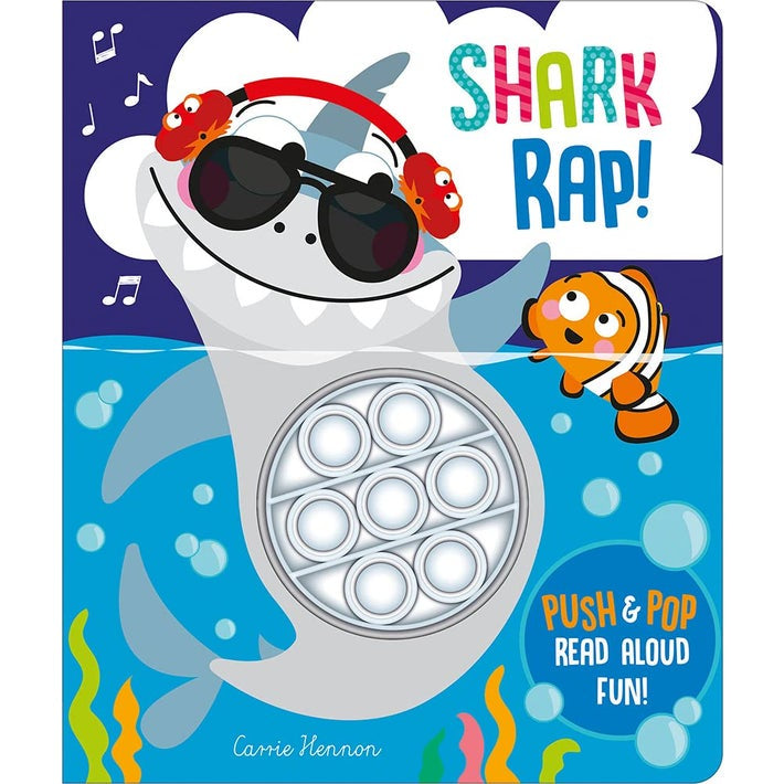 Push Pop Bubble Book - Shark Rap