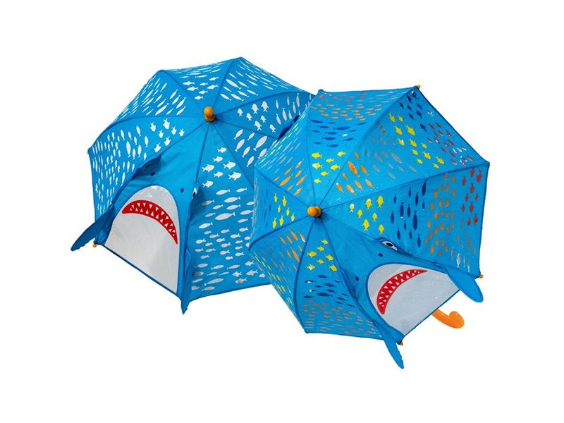 Shark 3D Colour Changing Umbrella
