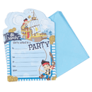 Disney Jake the Pirate Invitations Pack of 16 | Artwrap
