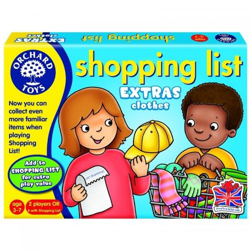 Orchard Toys Shopping List Extra Clothes