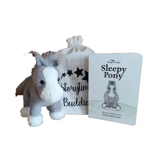Storytime Buddies | Sleepy Pony Board Book & Toy Bundle