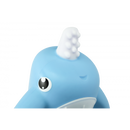 Nora Narwhal Silicone Teether - Light Blue