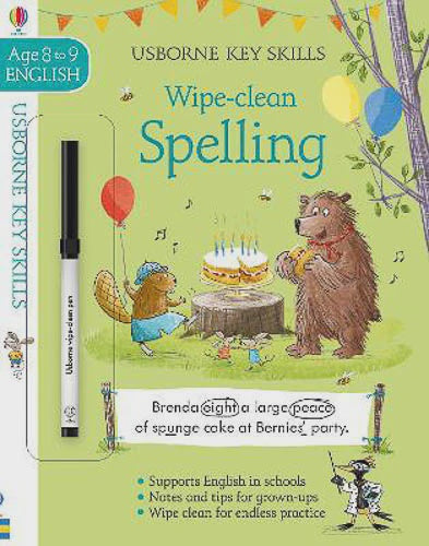 Usborne | Wipe Clean Spelling Book