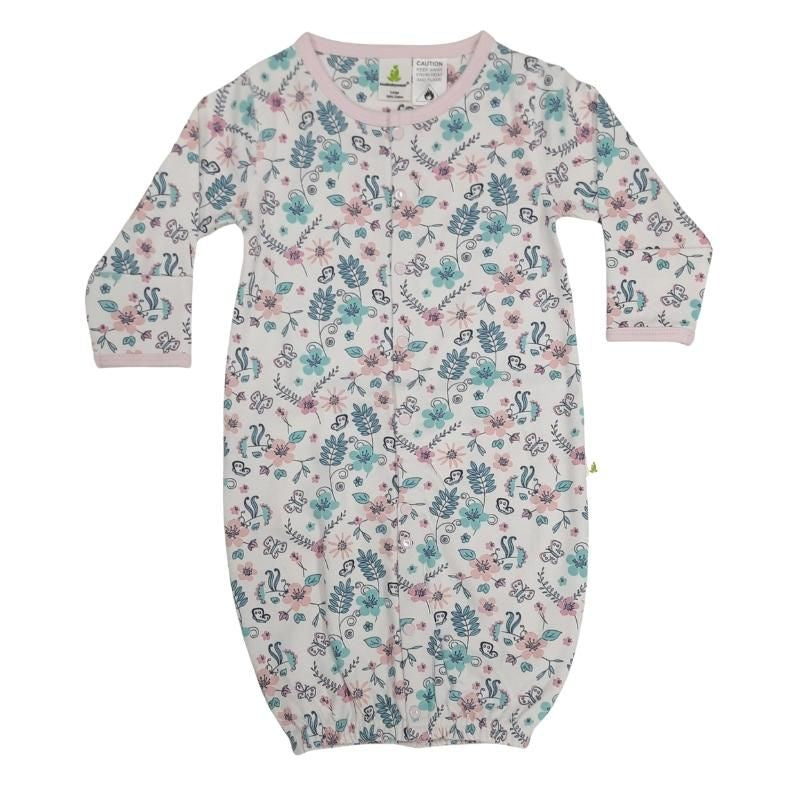 Convertible Sleepsuit - Bloomy Bliss