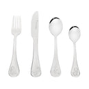 Stainless Steel Children's Cutlery 4 Piece Set Dinosaurs