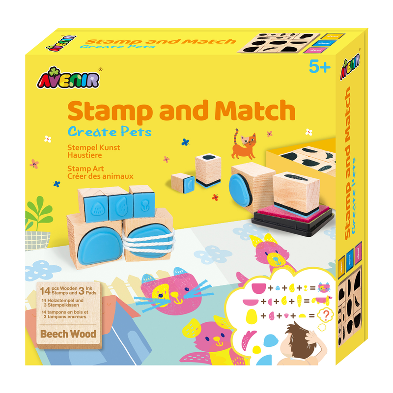 Avenir Stamp & Match Create Pets