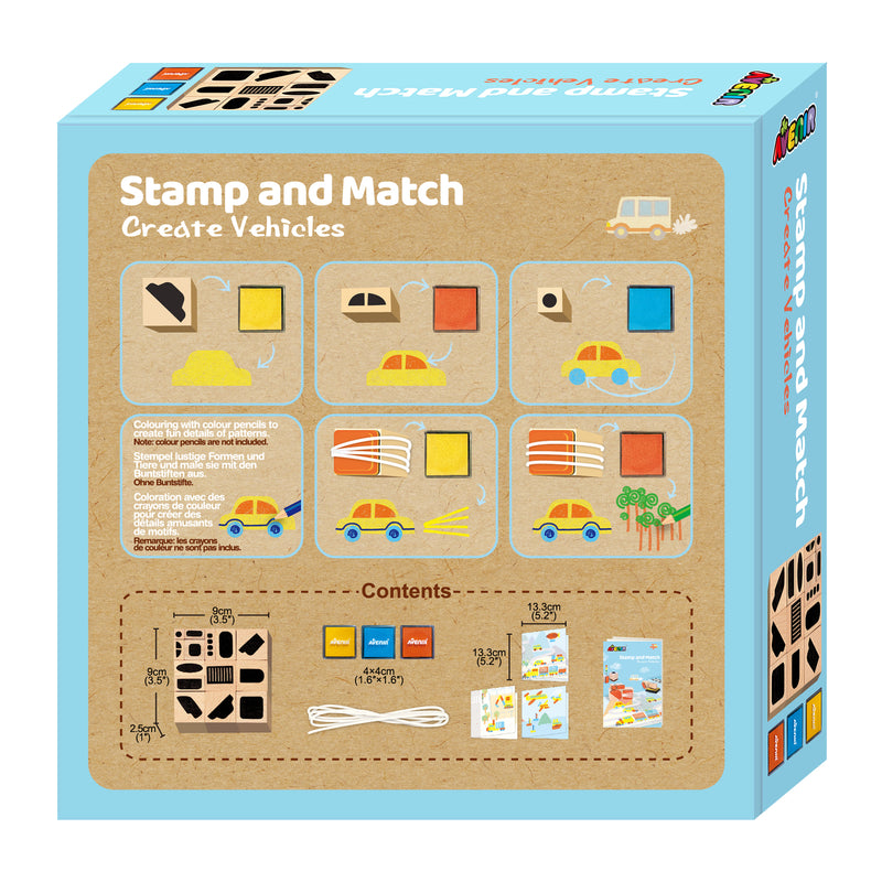 Avenir Stamp & Match Create Vehicle