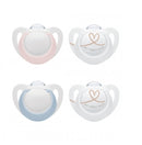 Nuk | Star Silicone Soothers -2pk - Asstd designs