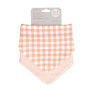 All4Ella | Bandana Bibs 2pk - Gingham Strawberry