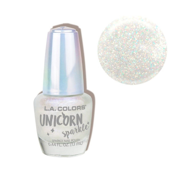 LA Colors | Unicorn Sparkle Nail Polish - Sugar Snowflake