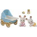 Sylvanian Families Chocolate Rabbit Twins Set 5432