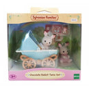 Sylvanian Families Chocolate Rabbit Twins Set 5432
