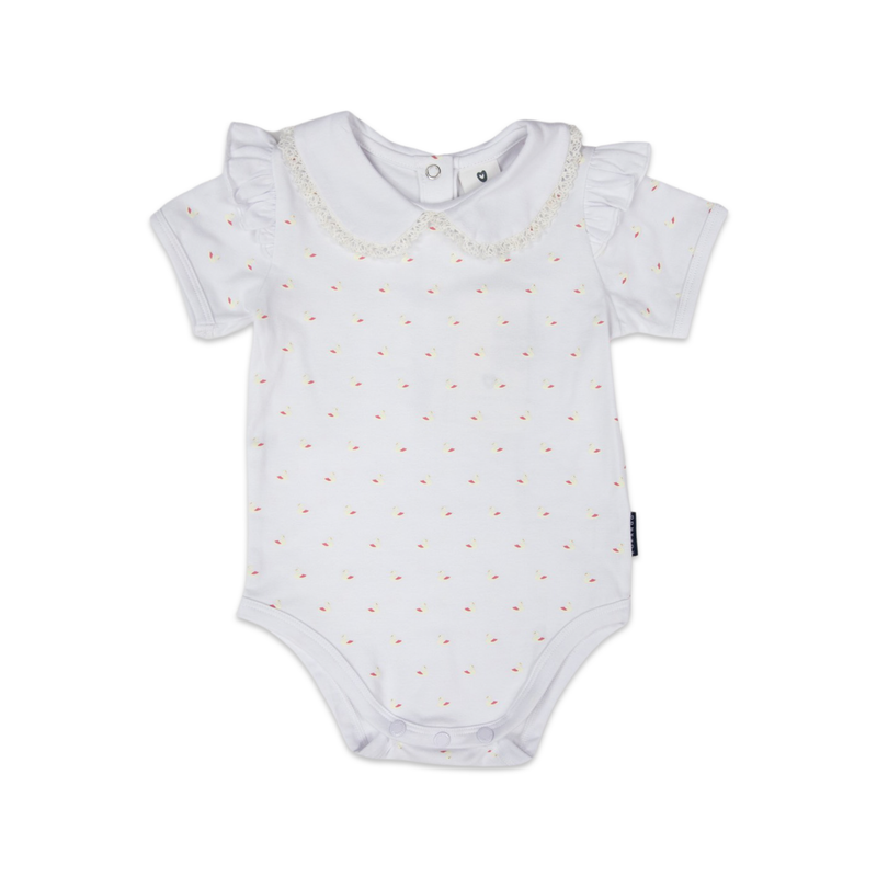 Korango | Swan bodysuit-White