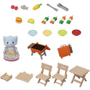 Sylvanian Families BBQ Picnic Set Elephant Girl