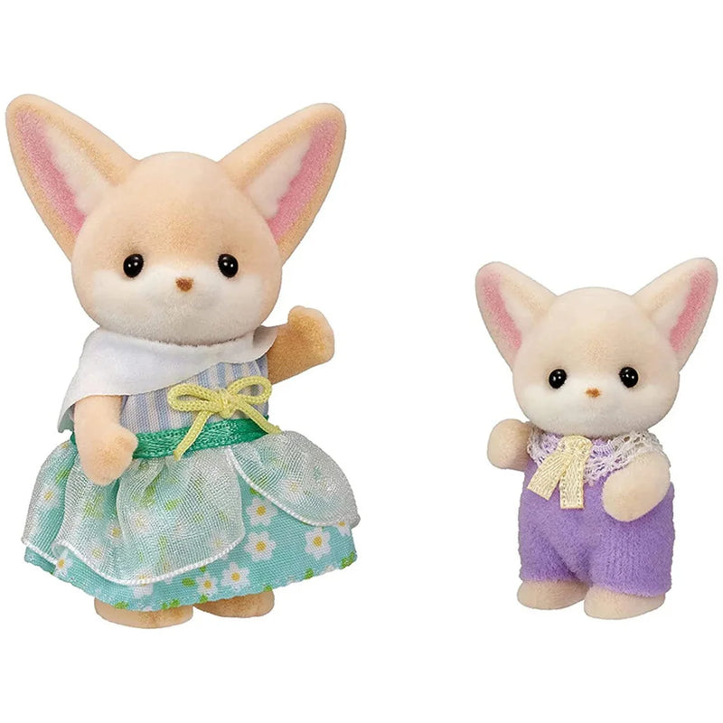 Sylvanian Families Sunny Picnic Set Fennec Fox Sister and Baby