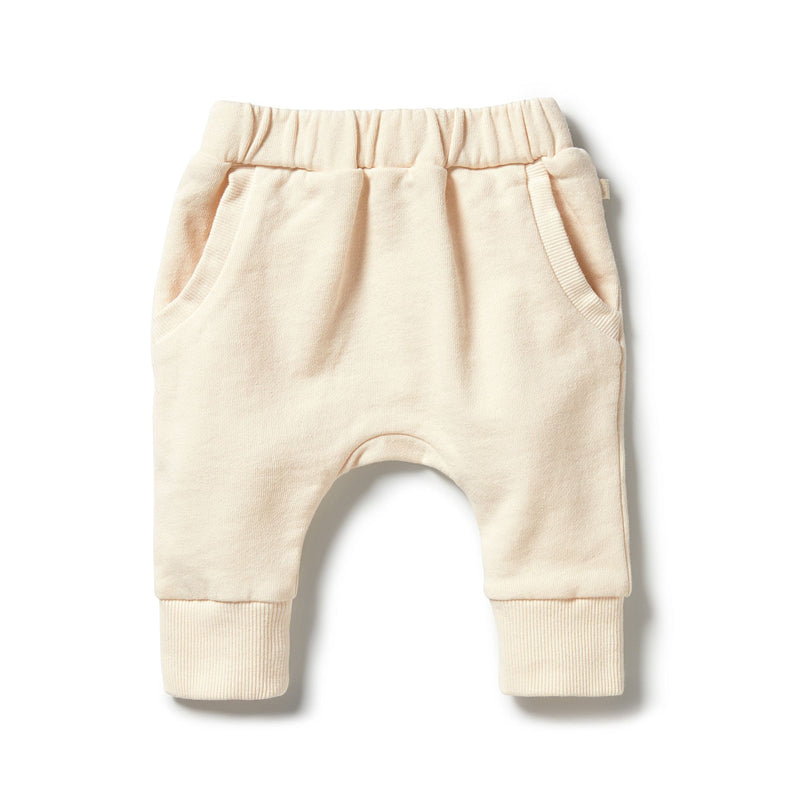 W & F | Terry Slouch Pant-Eggnog