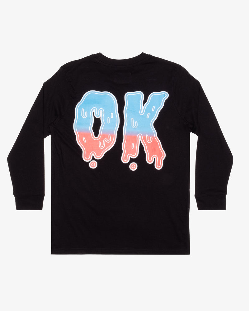 BOB| OK Gradient Straight Hem Longsleeve Tee  RRP $49.99  SPECIAL $29.99