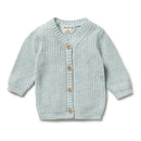 Wilson & Frenchy Knitted Button Cardigan-Mint Fleck RRP $69.99