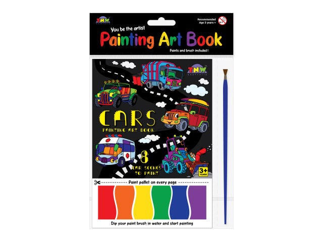 Painting Art Book - Cars