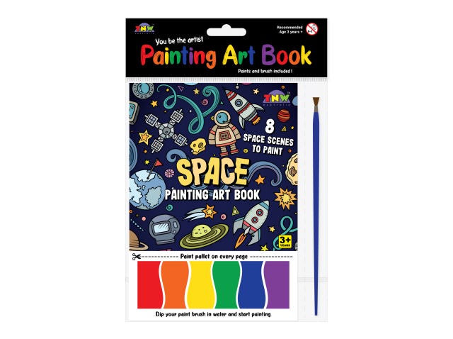 Painting Art Book (8X5 Sheets/Book) - Space