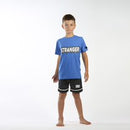 Hello Stranger | Scoop Tee-Bright Blue